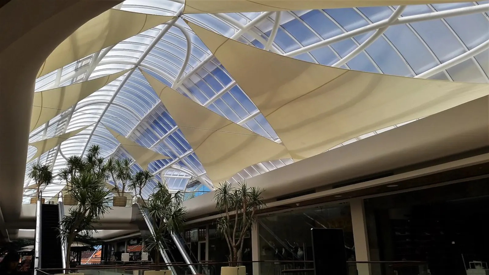 The entrance to Seminyak Village mall